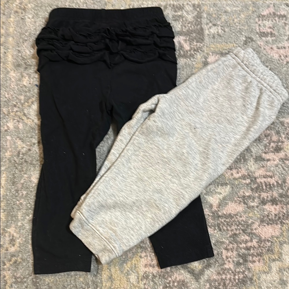Kids Black and Gray Bottoms